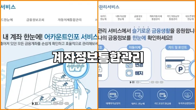계좌정보통합관리