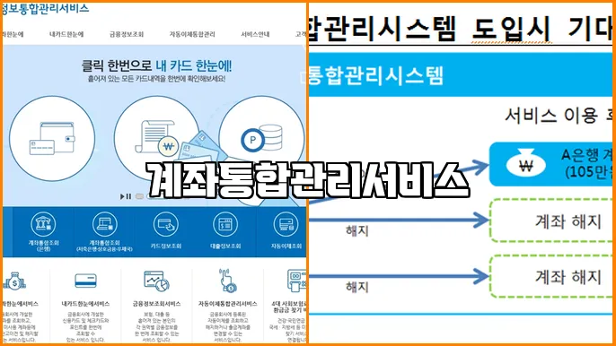 계좌통합관리서비스