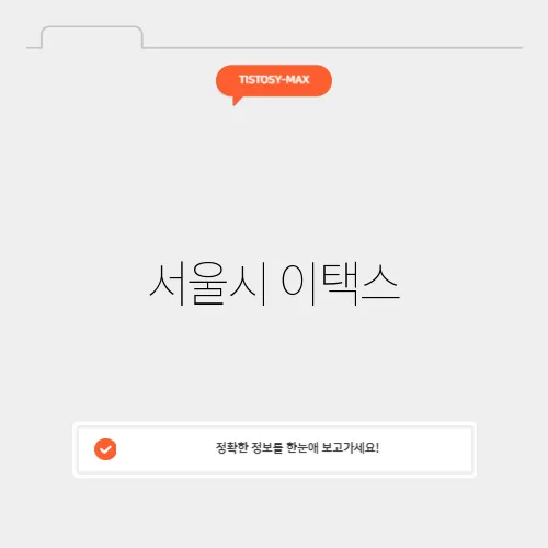 서울시 이택스