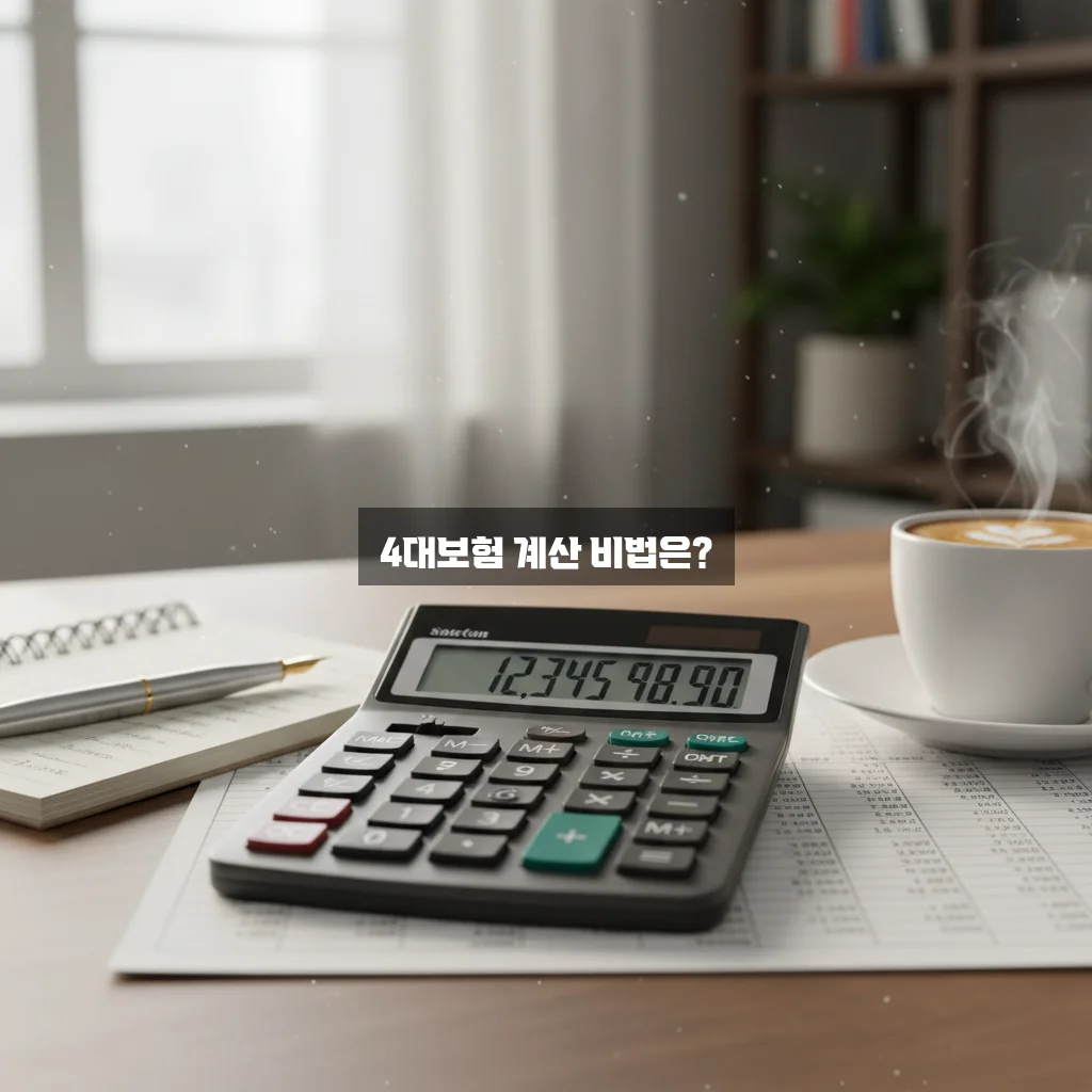 2026년 4대보험 계산기 완벽 가이드 관련 이미지 3