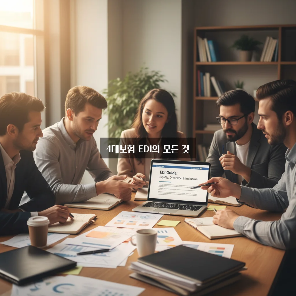 4대보험 EDI 완벽 가이드: 꼭 알아야 할 내용 정리하기 관련 이미지 3