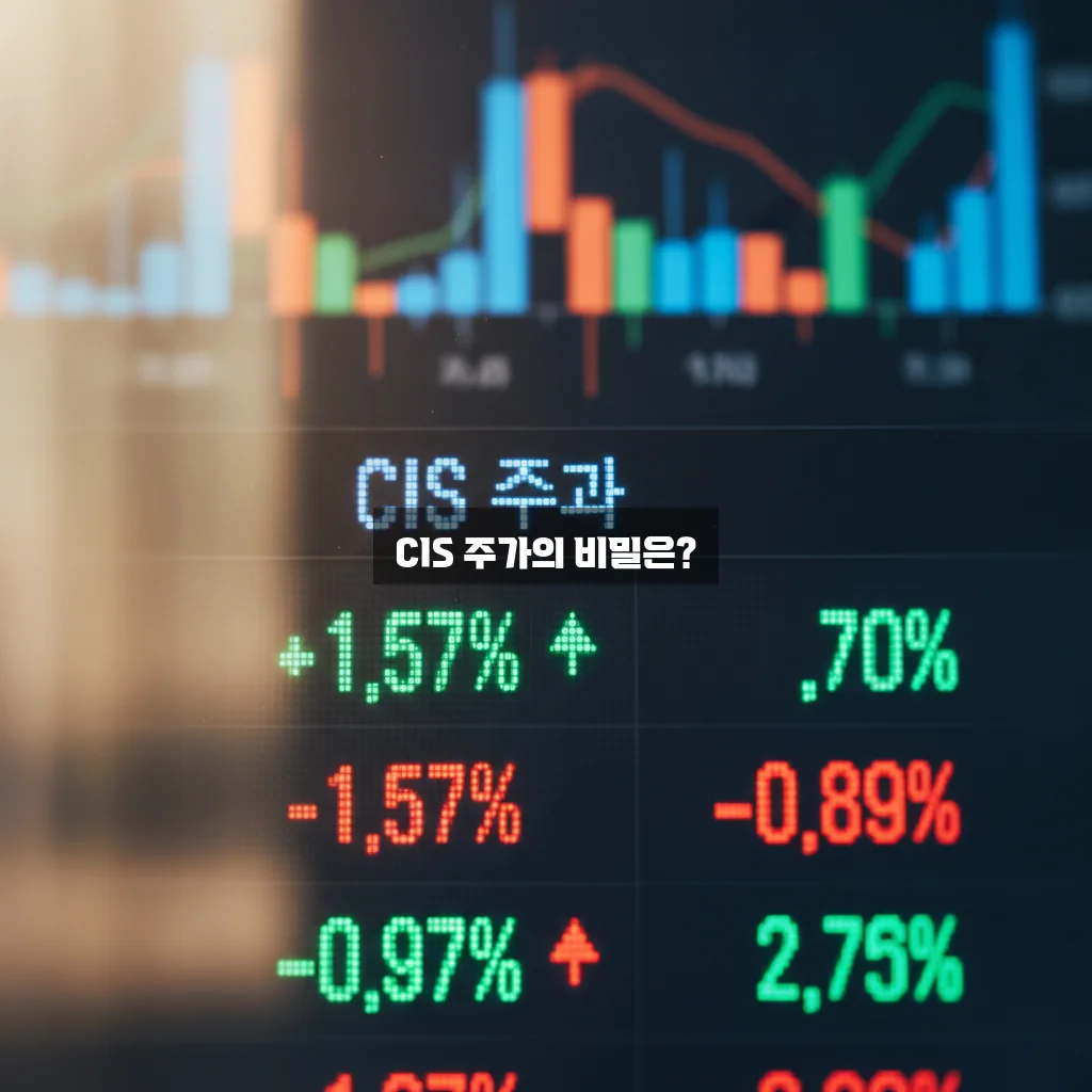 CIS 주가의 모든 것 알아보기 관련 이미지 2