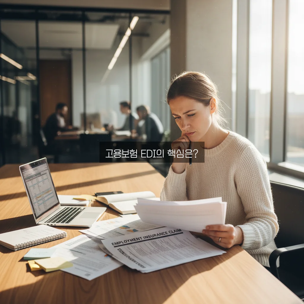 고용보험 EDI 완벽 가이드 알아보기 관련 이미지 1