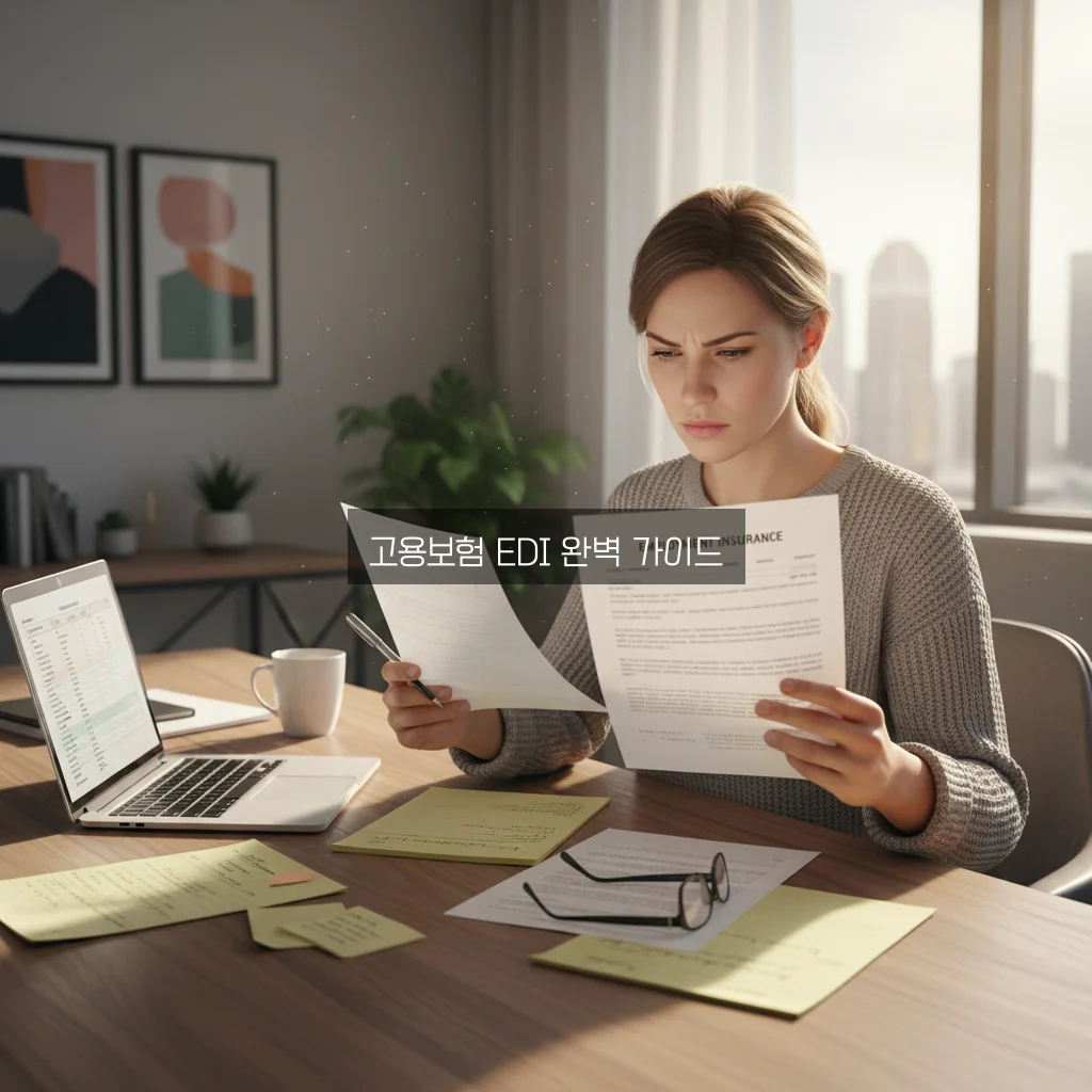 고용보험 EDI 완벽 가이드 알아보기 관련 이미지 2