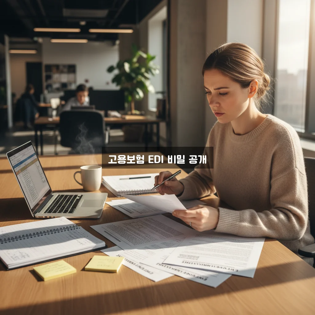 고용보험 EDI 완벽 가이드 알아보기 관련 이미지 3