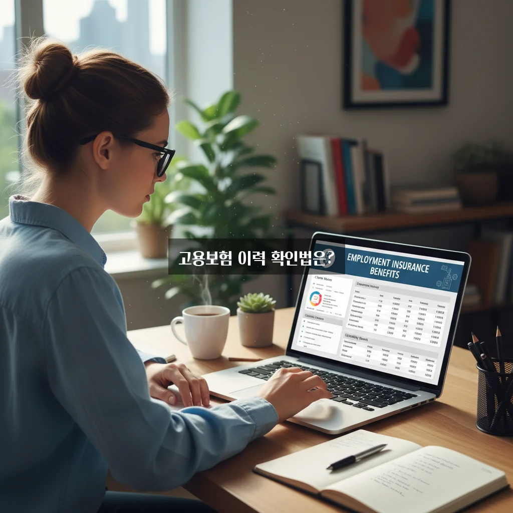 고용보험 이력조회 완벽 가이드: 나의 보험 혜택 확인하기 관련 이미지 1
