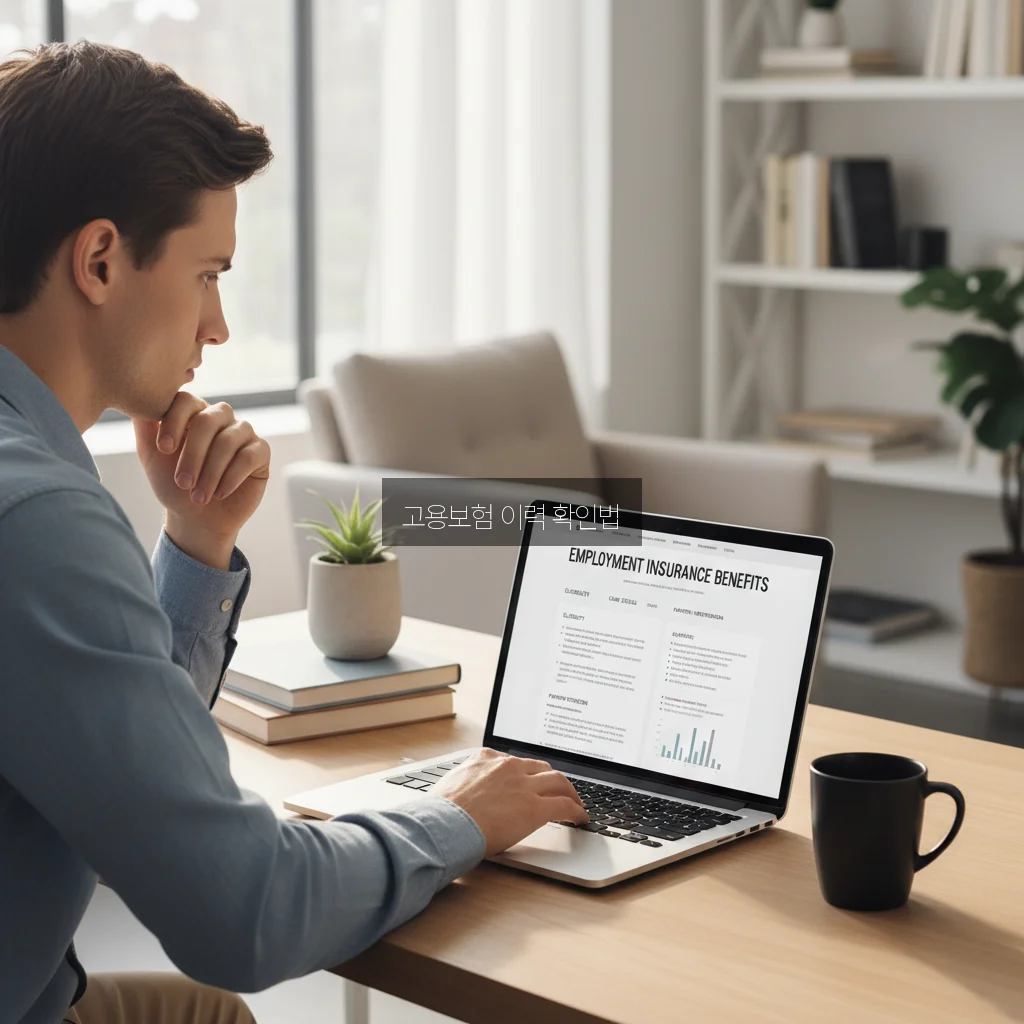 고용보험 이력조회 완벽 가이드: 나의 보험 혜택 확인하기 관련 이미지 2