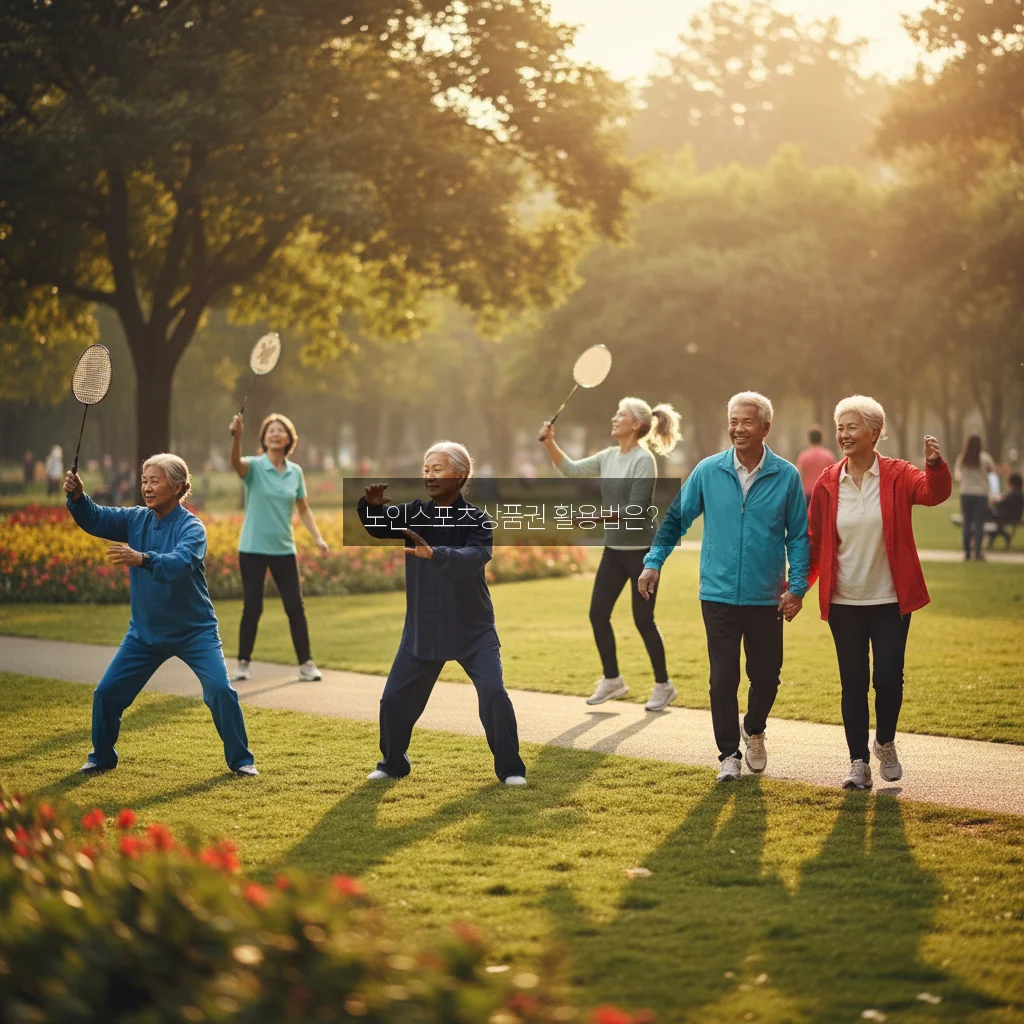 노인스포츠상품권 활용법 완벽 가이드 관련 이미지 2
