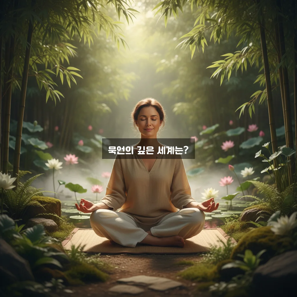 묵언수행의 진정한 의미와 방법 알아보기 관련 이미지 3