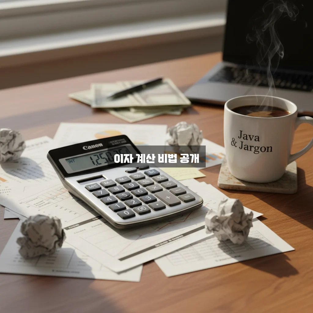 신용대출 이자 계산기 완벽 가이드 알아보기 관련 이미지 1