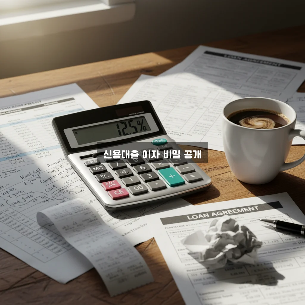 신용대출 이자 계산기 완벽 가이드 알아보기 관련 이미지 3