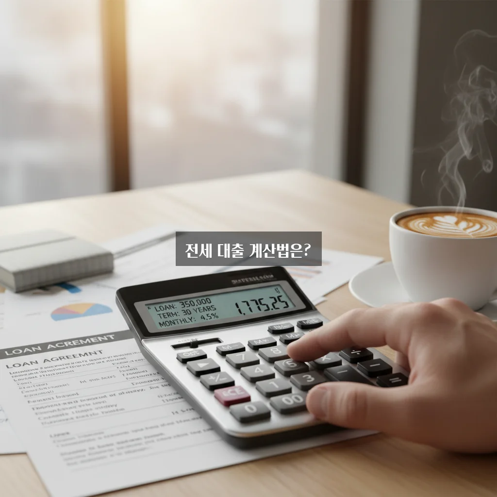 전세자금대출 계산기 사용법 완벽 정리하기 관련 이미지 2
