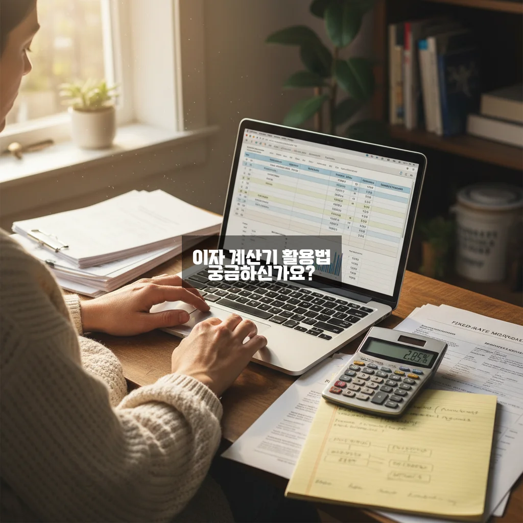 주담대 이자 계산기 활용 방법 완벽 정리 관련 이미지 2