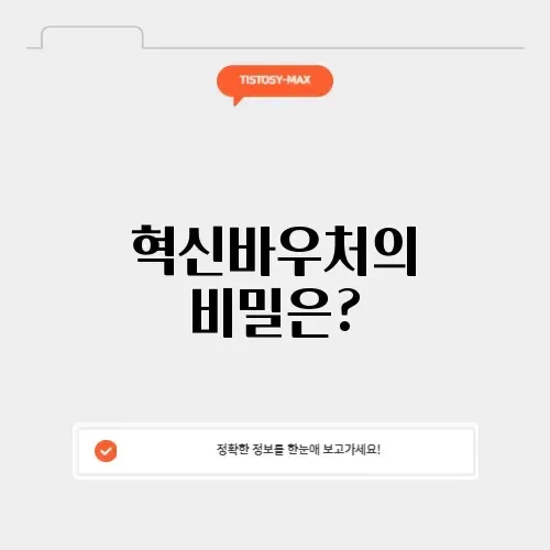 혁신바우처 활용법: 성공적인 창업을 위한 완벽 가이드