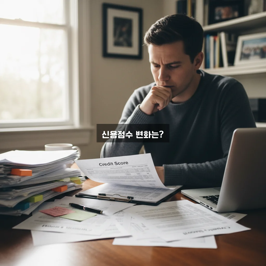 2금융권 대출 실행 시 신용점수 하락폭 비교 관련 이미지 2