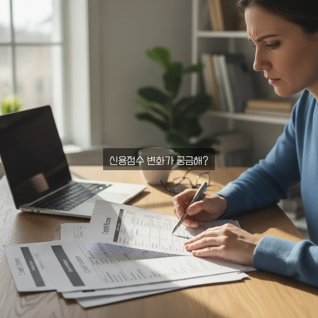 2금융권 대출 실행 시 신용점수 하락폭 비교 관련 이미지 3