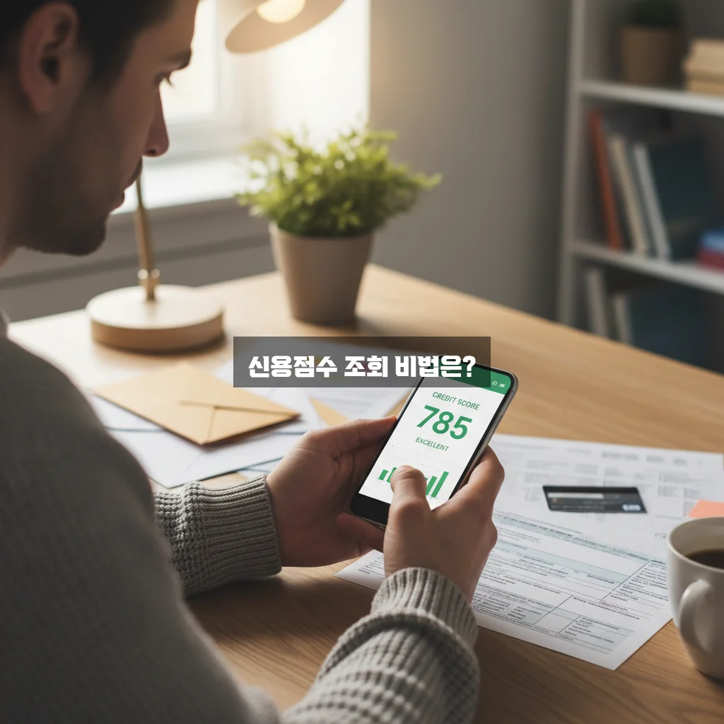 나이스 지키미 신용점수 무료 조회 방법 관련 이미지 1