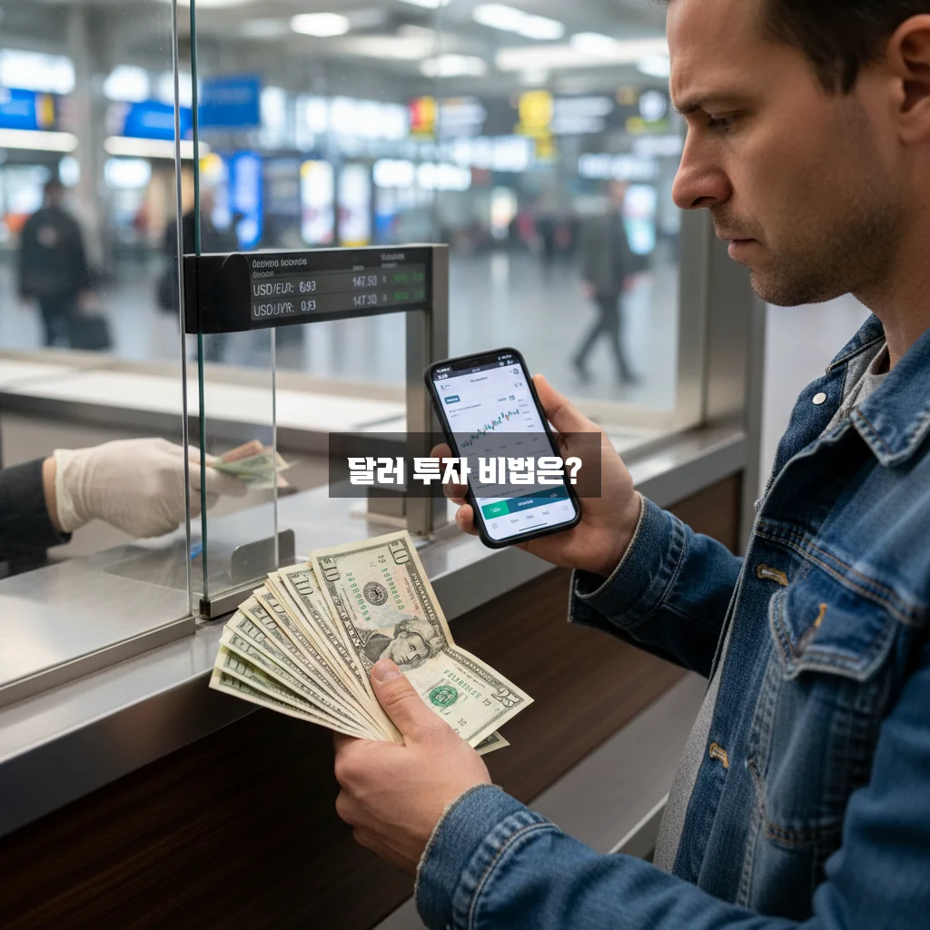달러 투자 방법 및 환전 수수료 우대 팁 관련 이미지 2