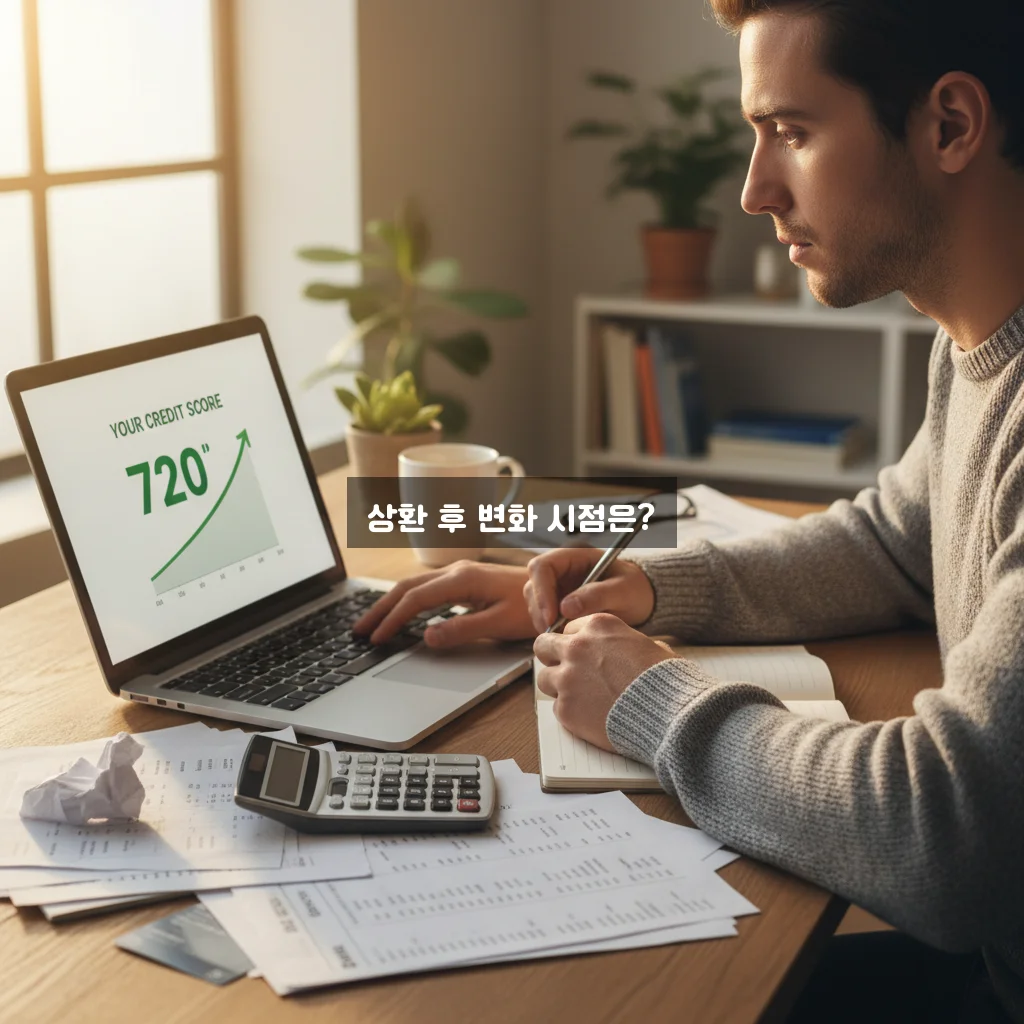 대출 상환 후 신용점수 언제 오르나요? 관련 이미지 2
