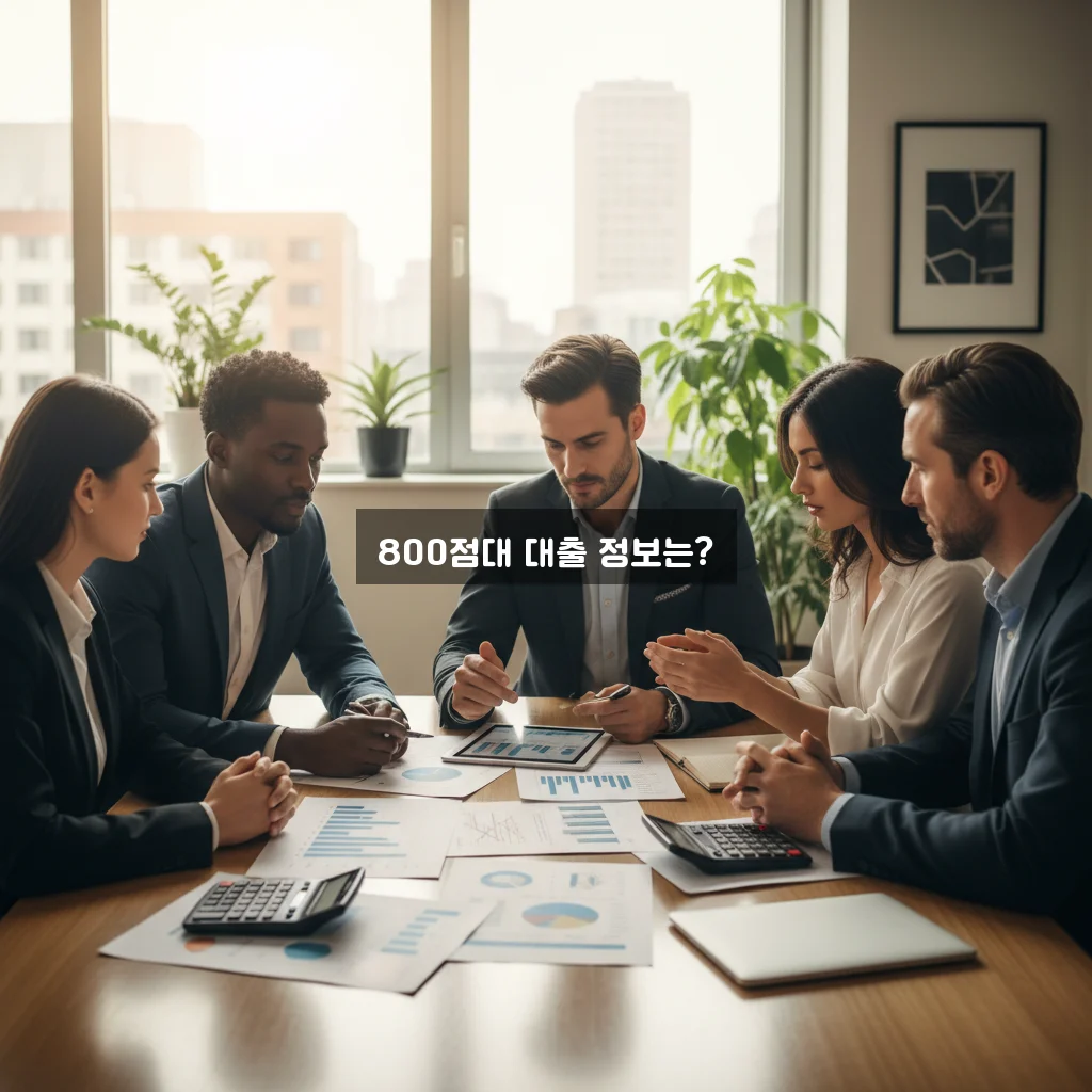 신용점수 800점대 대출 금리 및 가능한 곳 관련 이미지 1