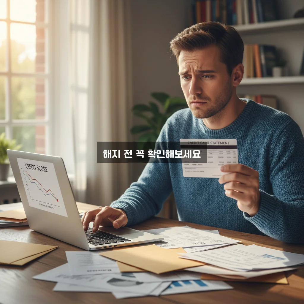 신용카드 해지 시 신용점수 하락하나요? 관련 이미지 3