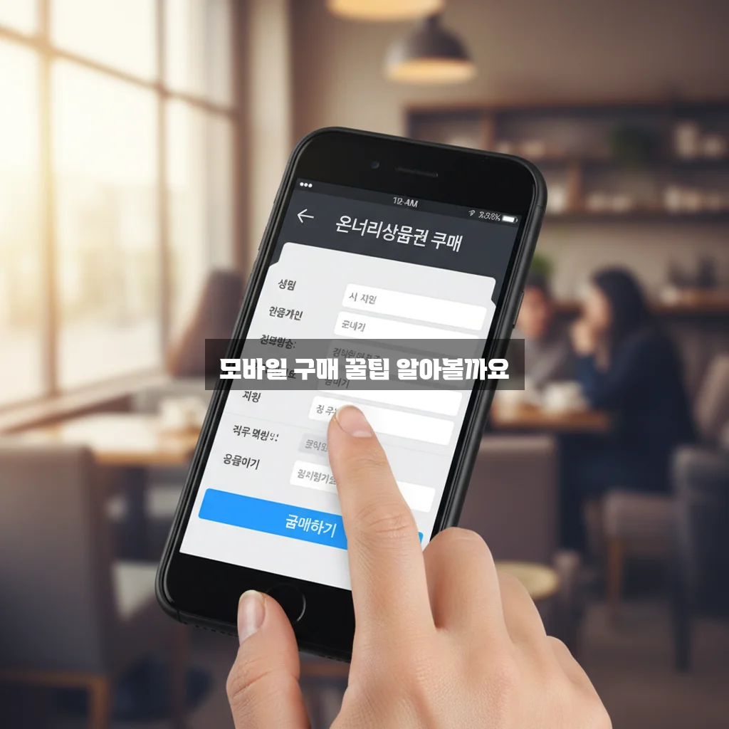 온누리상품권 모바일 구매 및 10% 할인 팁 관련 이미지 2