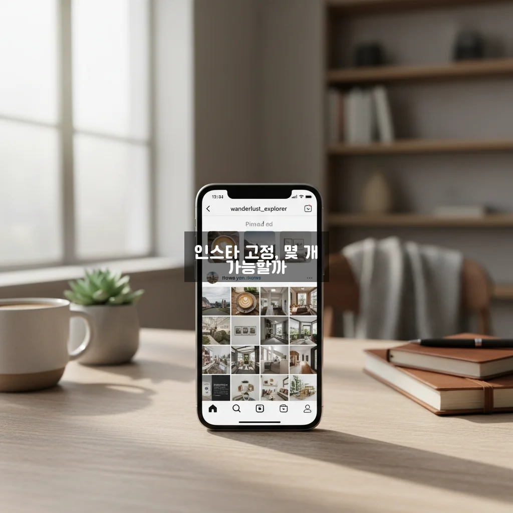 인스타 게시물 상단 고정 방법 및 개수 제한 관련 이미지 3