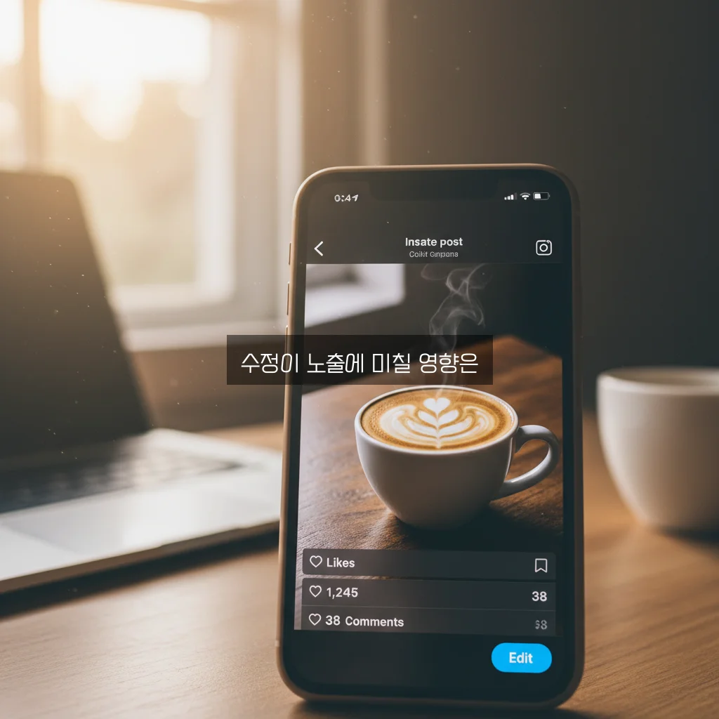 인스타 게시물 수정하면 노출 떨어지나요? (알고리즘) 관련 이미지 3