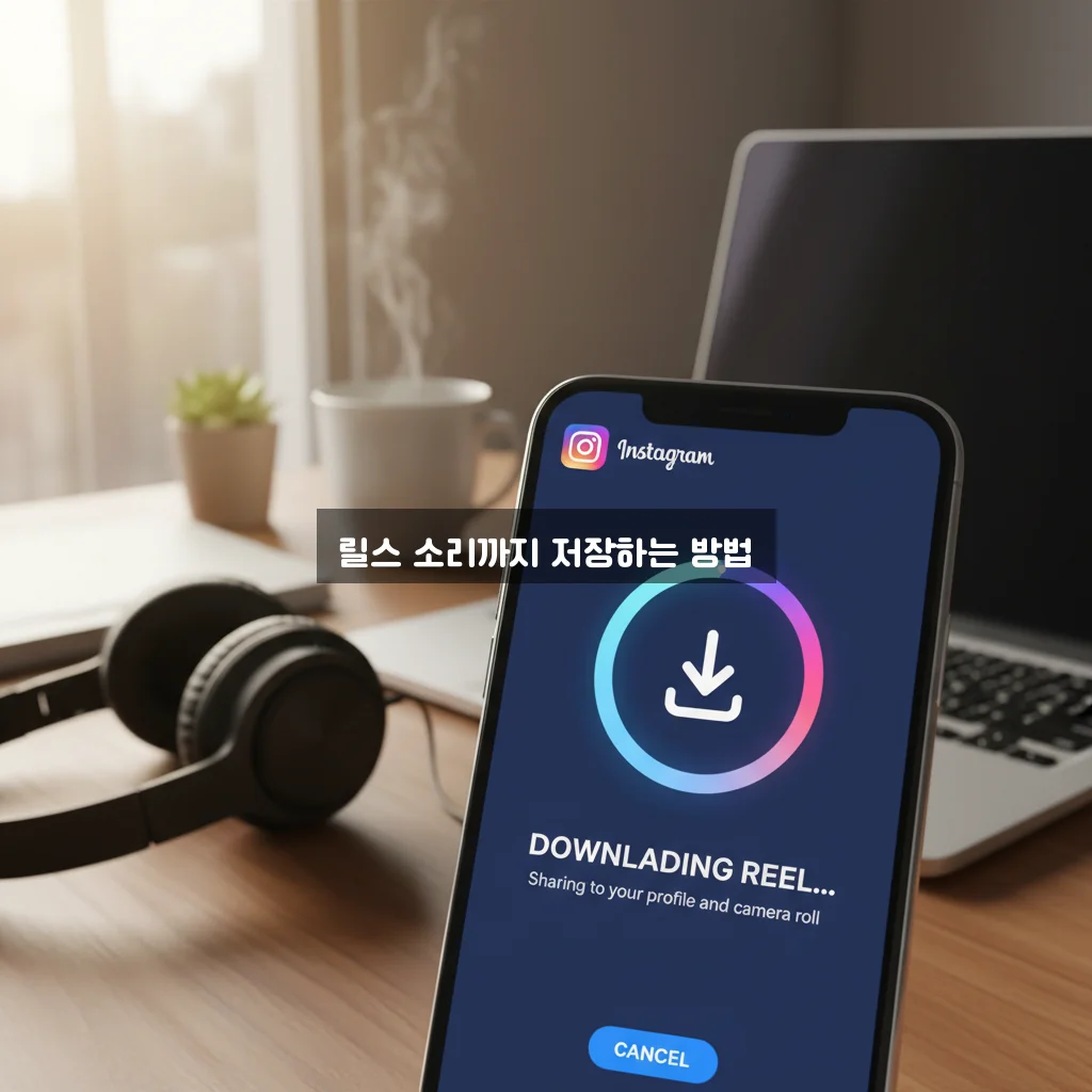 인스타 릴스 다운로드 소리 포함 저장 사이트 추천 관련 이미지 2