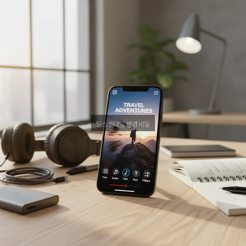 인스타 릴스 썸네일 변경 오류 및 커버 사진 수정 관련 이미지 1