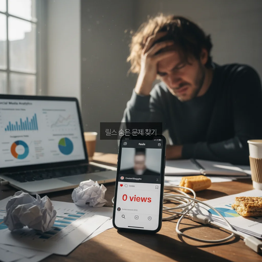 인스타 릴스 조회수 0 멈춤 현상 해결 (섀도우밴 확인) 관련 이미지 3