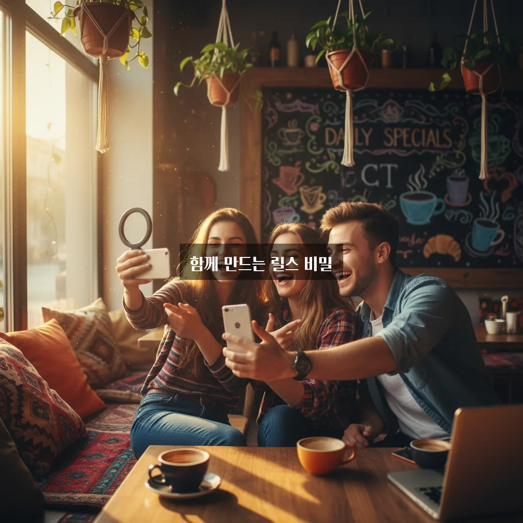 인스타 릴스 친구 태그 협업 게시물 올리는 법 관련 이미지 1