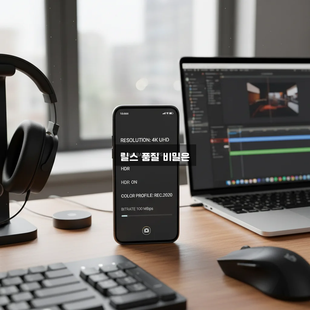 인스타 릴스 화질 깨짐 고화질 업로드 설정법 관련 이미지 1