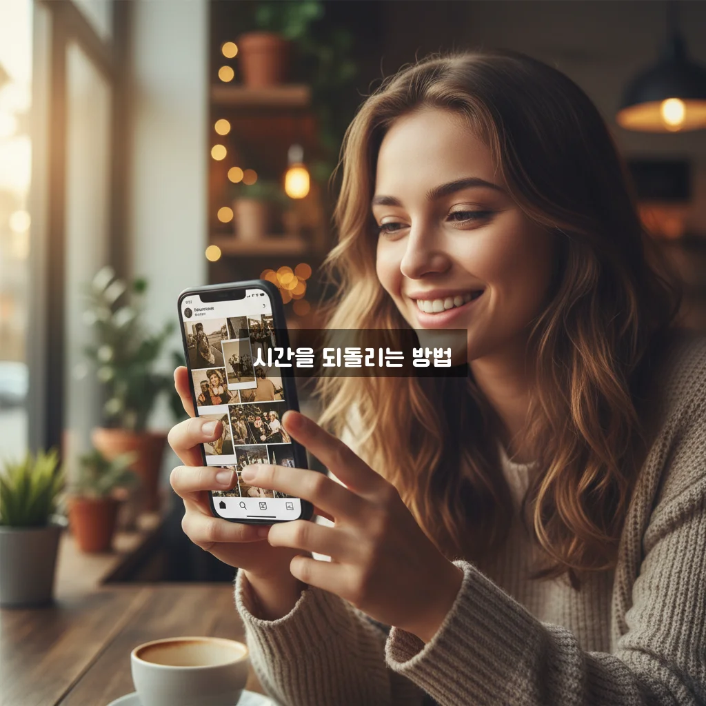 인스타 스토리 날짜 변경 및 과거 사진 오늘처럼 올리기 관련 이미지 1