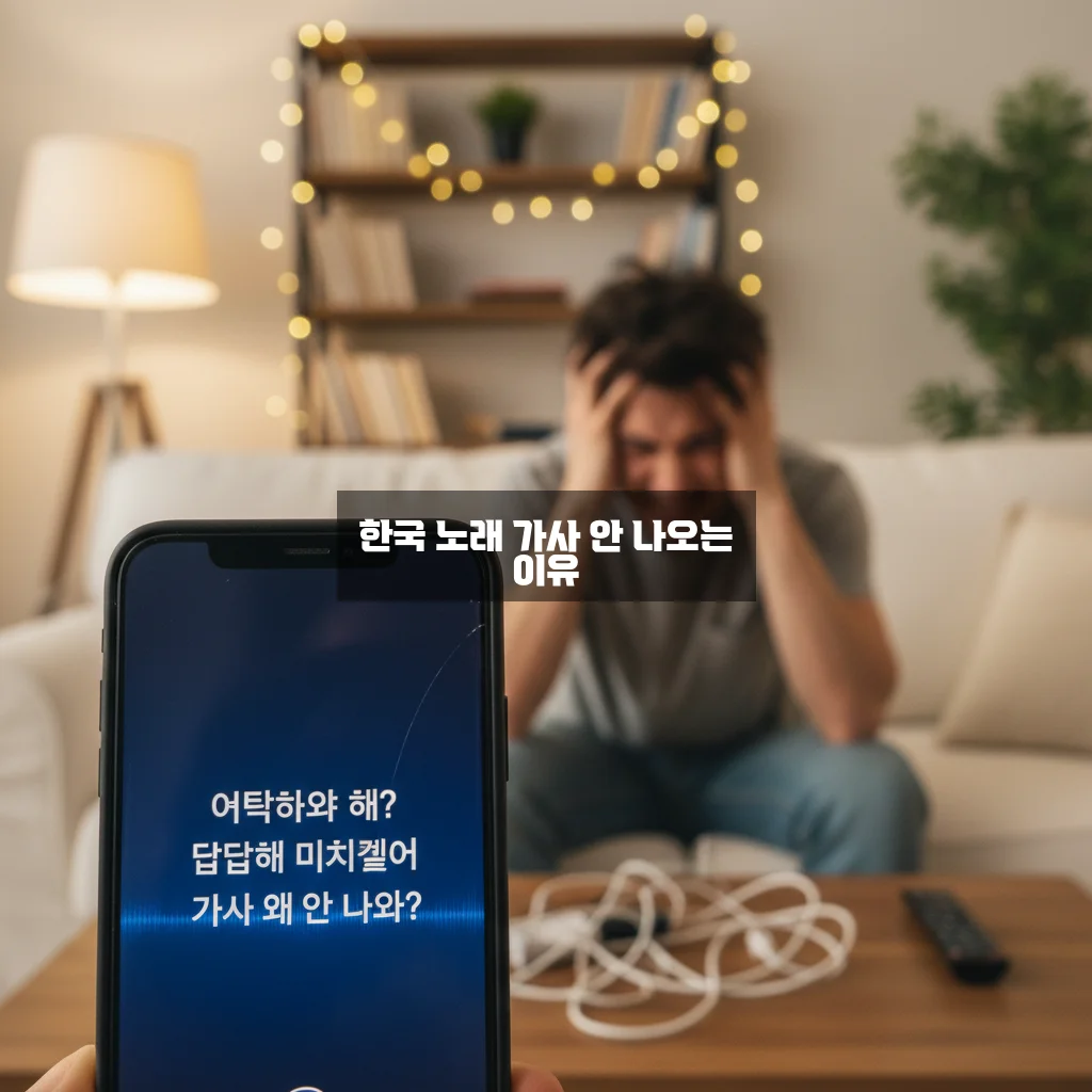 인스타 스토리 노래 가사 안 뜸 오류 해결 (한국 노래) 관련 이미지 3