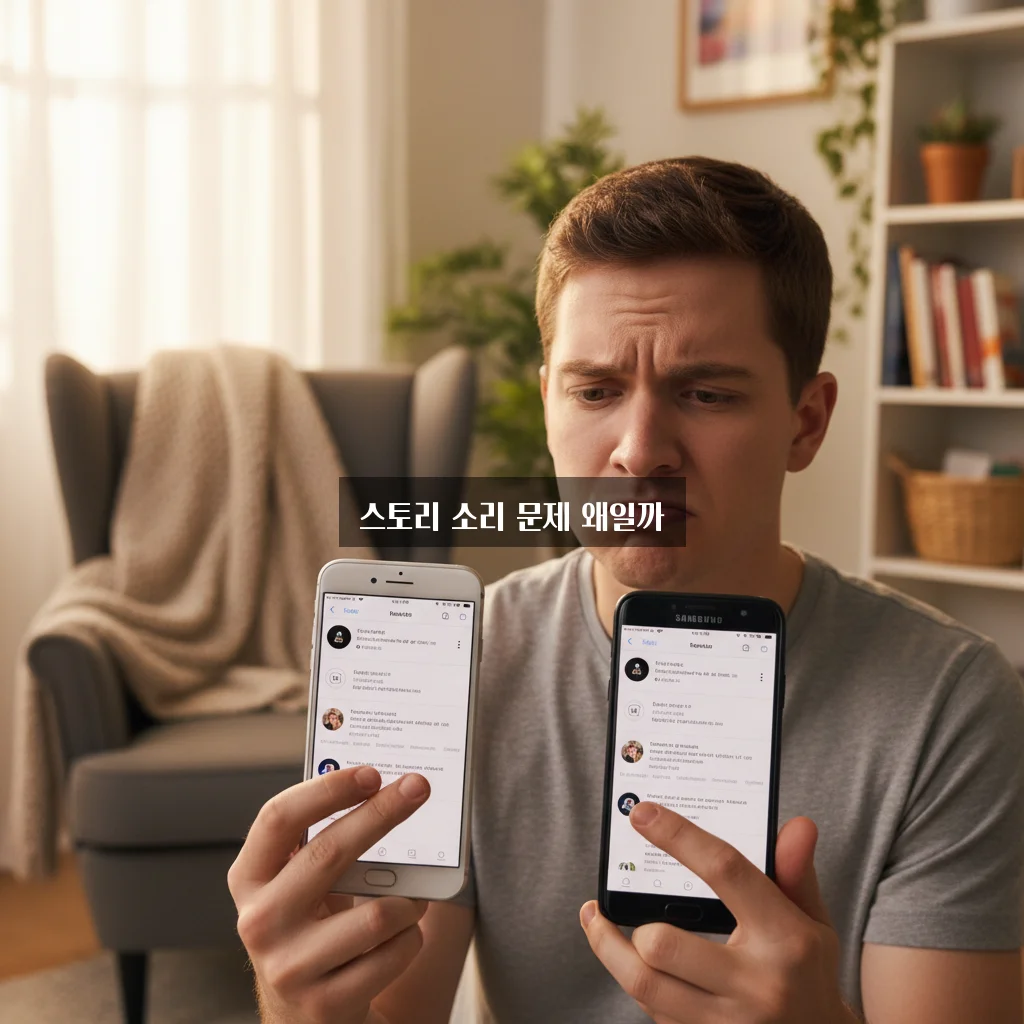 인스타 스토리 동영상 소리 안 남 해결법 (아이폰/갤럭시) 관련 이미지 1