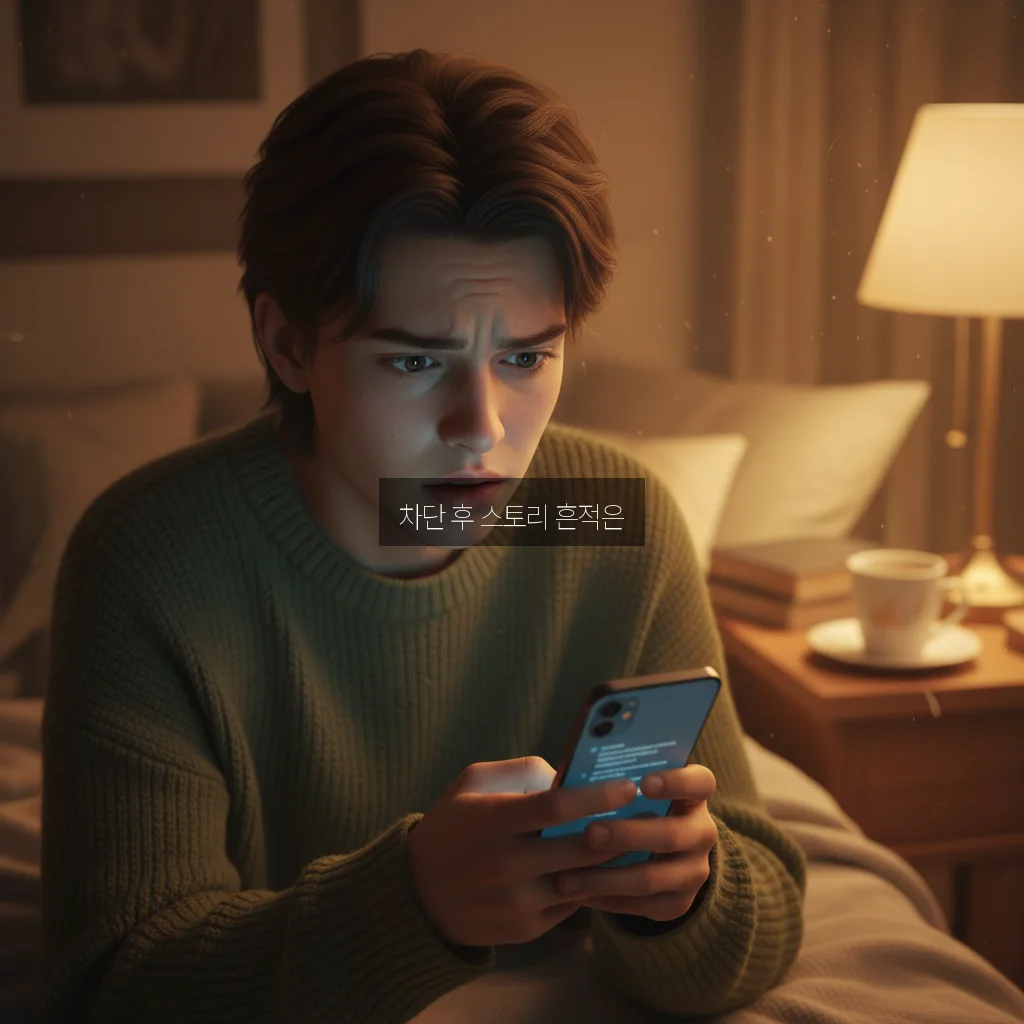 인스타 스토리 몰래 보고 차단하면 기록 남나요? 관련 이미지 3