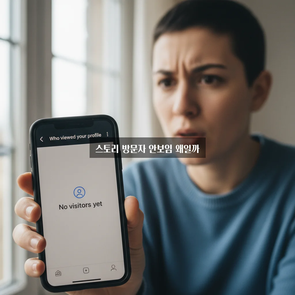 인스타 스토리 방문자 리스트 안 뜸 오류 해결 관련 이미지 1
