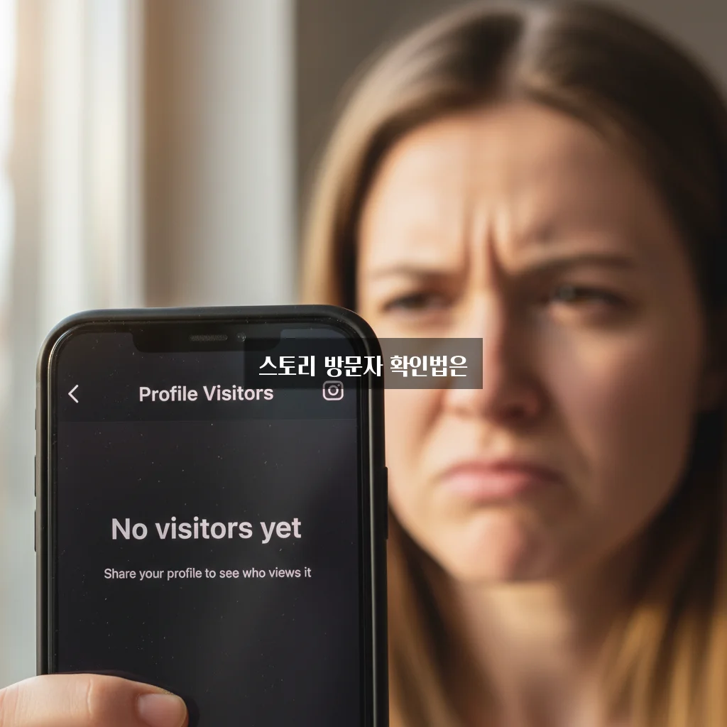 인스타 스토리 방문자 리스트 안 뜸 오류 해결 관련 이미지 3