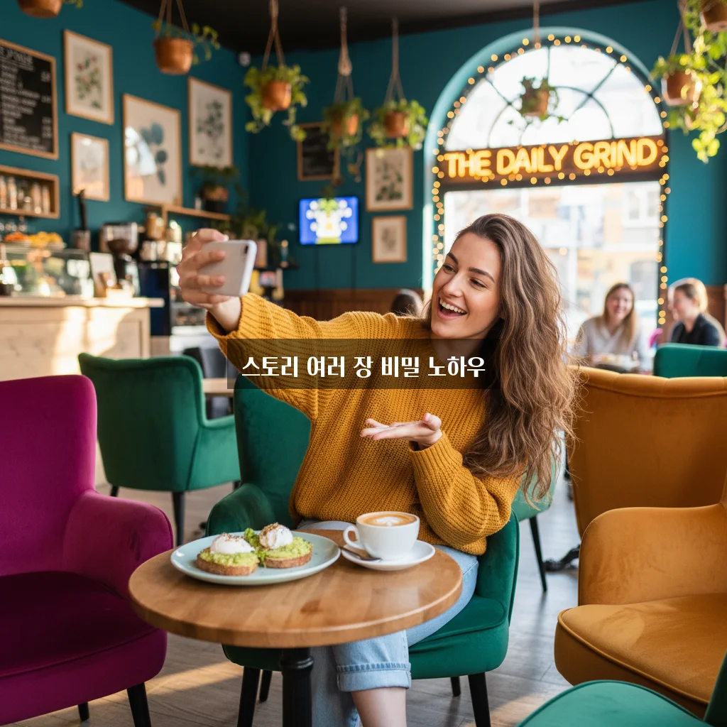 인스타 스토리 사진 여러 장 올리기 (레이아웃 없이) 관련 이미지 1