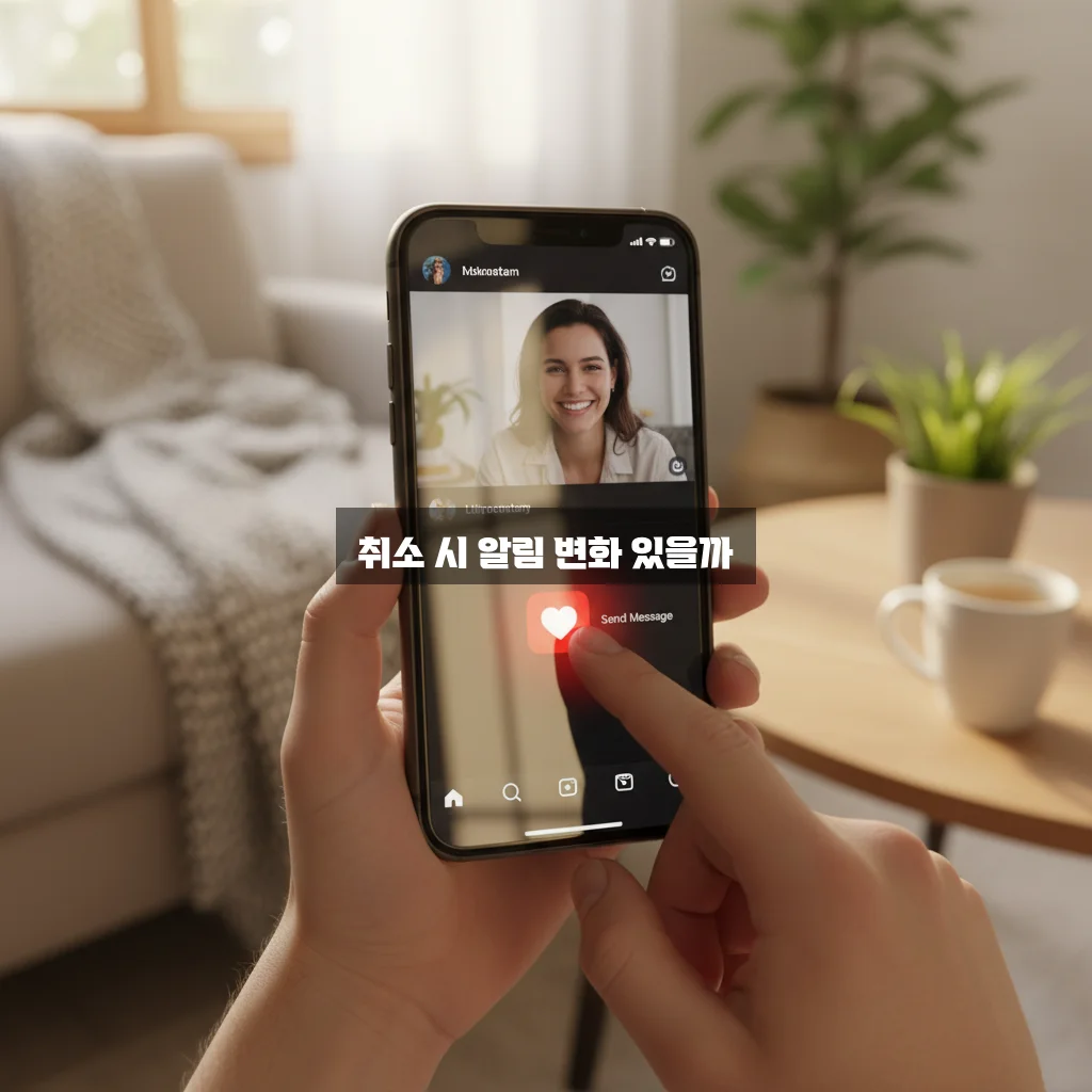 인스타 스토리 좋아요 취소하면 알림 가나요? 관련 이미지 3