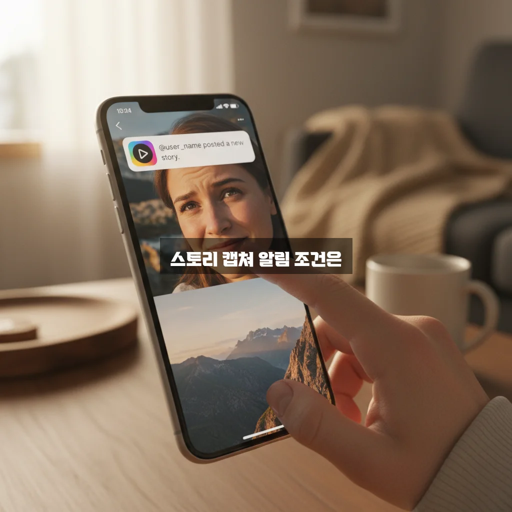 인스타 스토리 캡쳐 알림 가나요? (DM, 친한 친구 구분) 관련 이미지 3