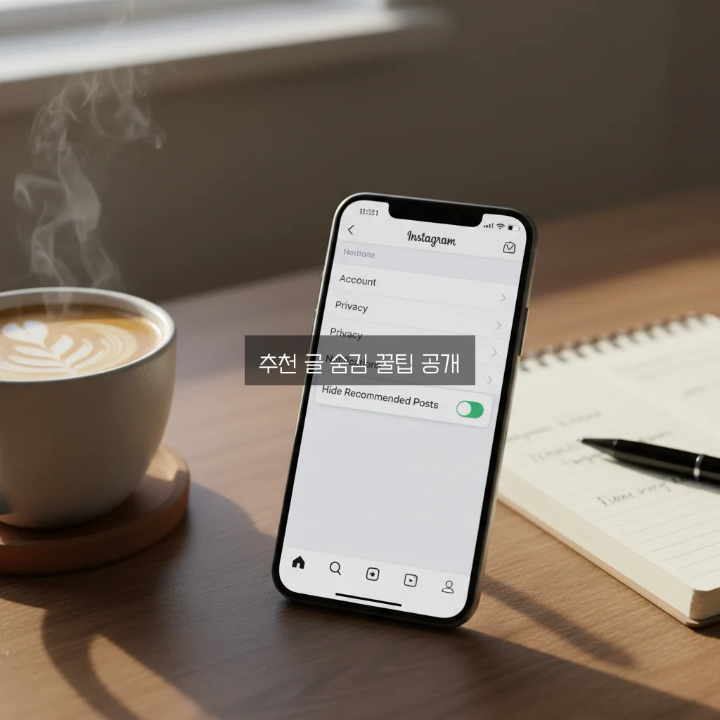 인스타 추천 게시물 안 뜨게 설정 (30일 숨기기) 관련 이미지 2