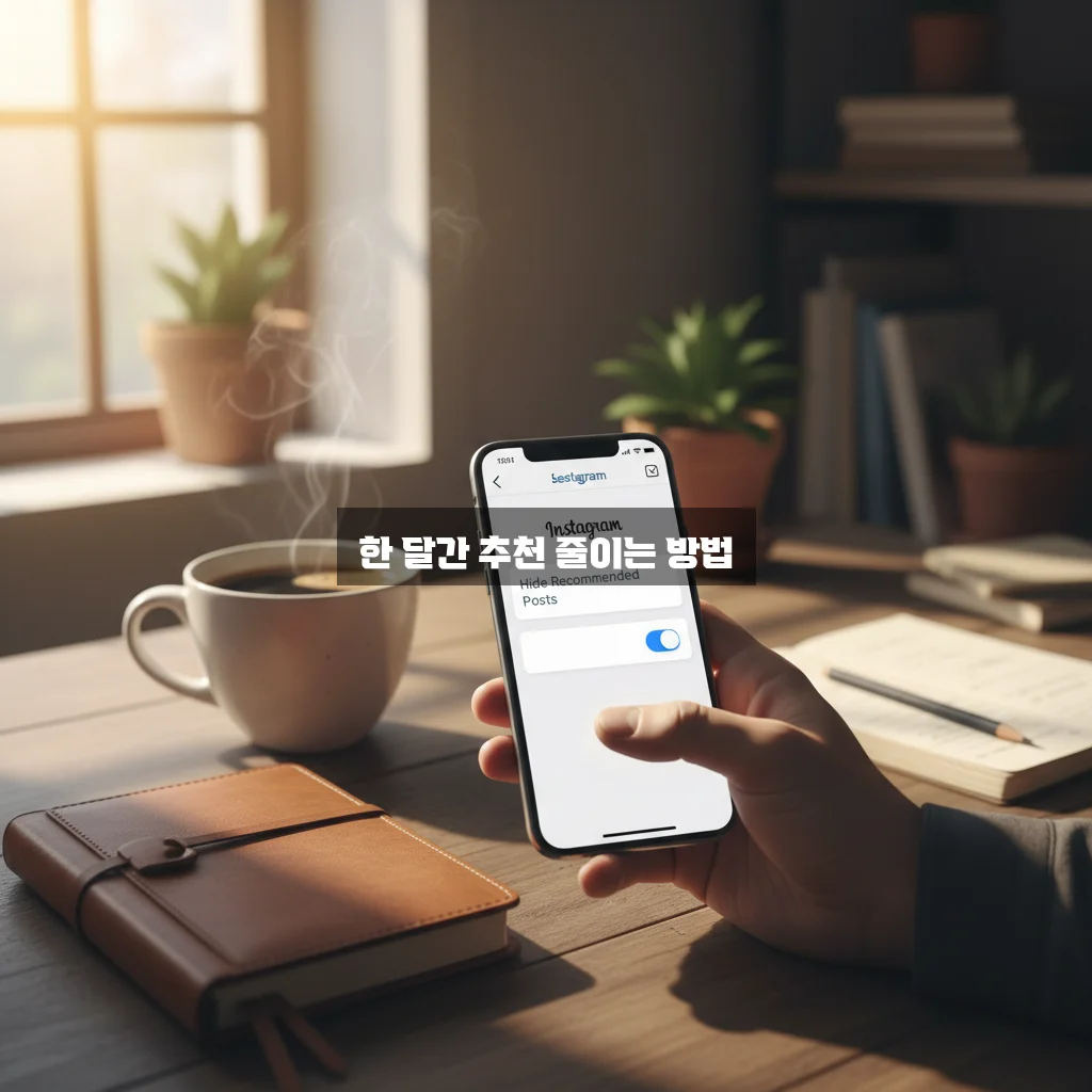 인스타 추천 게시물 안 뜨게 설정 (30일 숨기기) 관련 이미지 3
