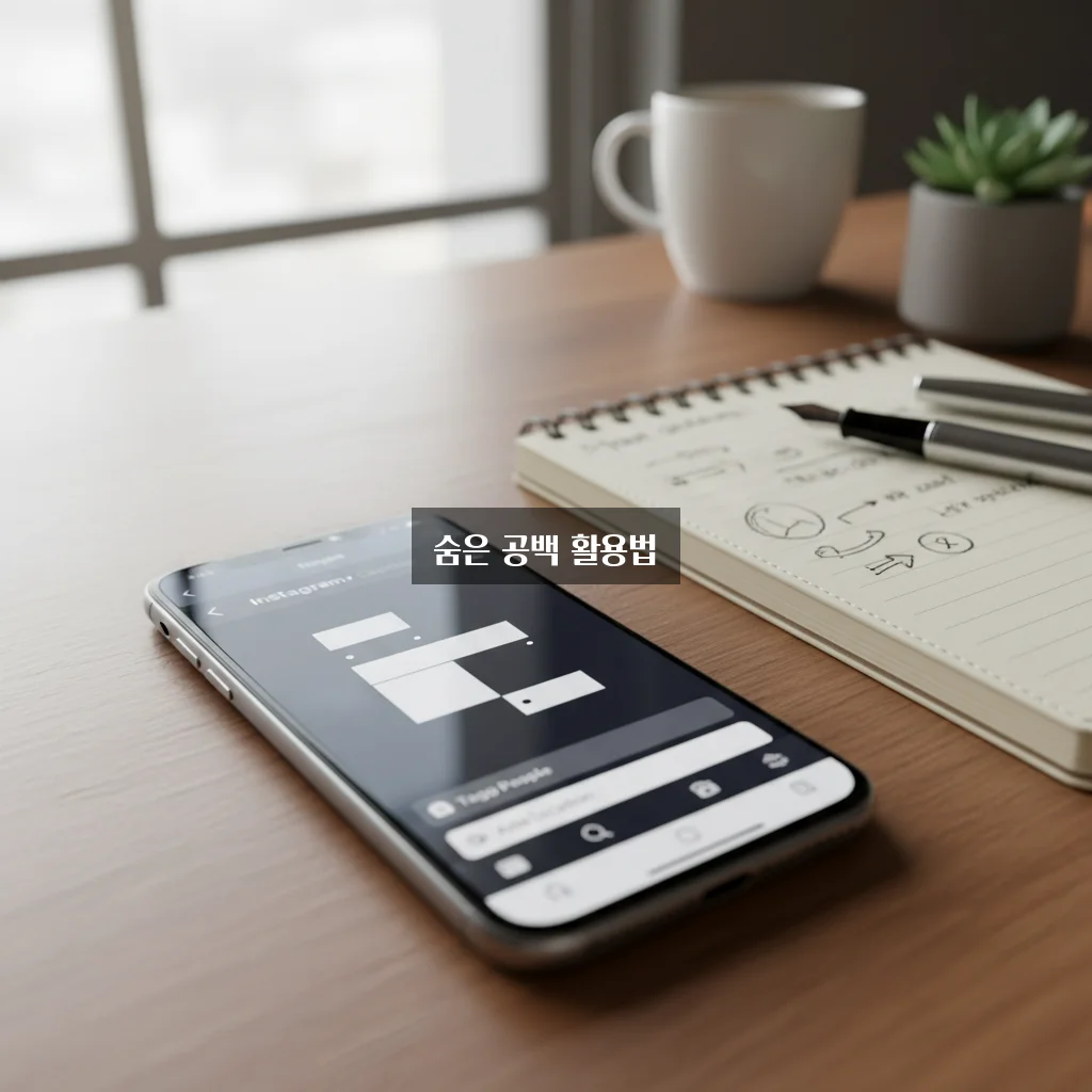 인스타 캡션 줄바꿈 사이트 없이 공백 문자 넣기 관련 이미지 1