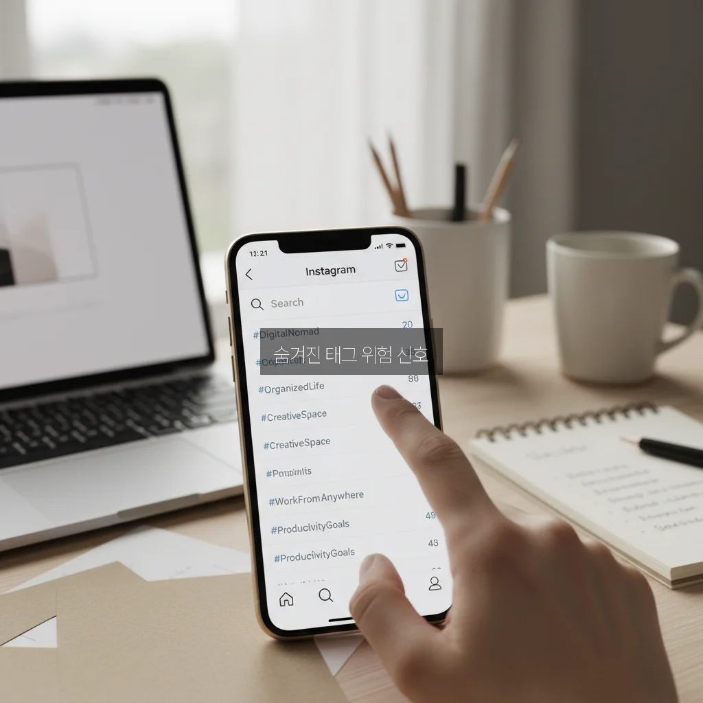 인스타 해시태그 누락 확인 및 금지 태그 리스트 관련 이미지 1