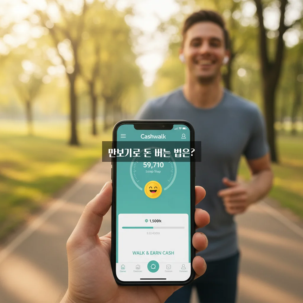 캐시워크 만보기 돈 버는 어플 추천 및 퀴즈 정답 관련 이미지 2