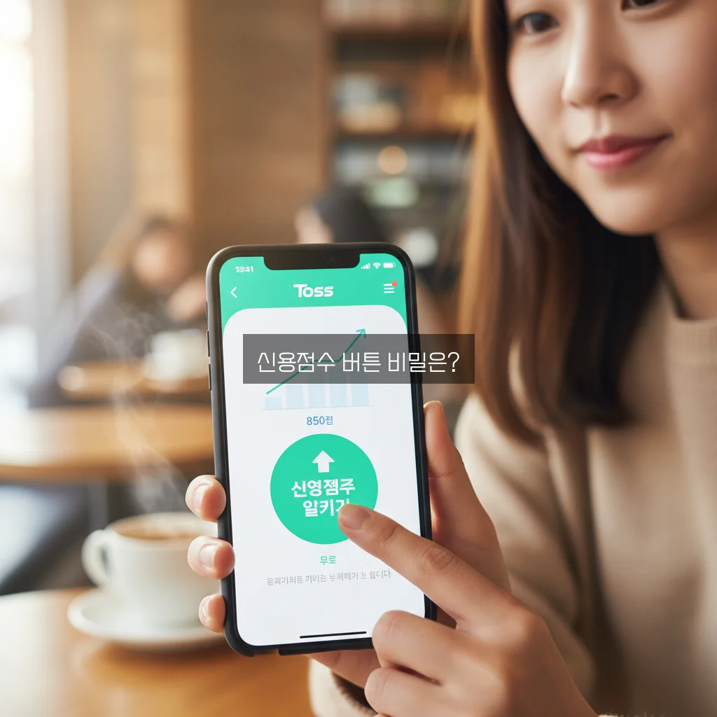 토스 신용점수 올리기 버튼 효과 및 횟수 제한 관련 이미지 1