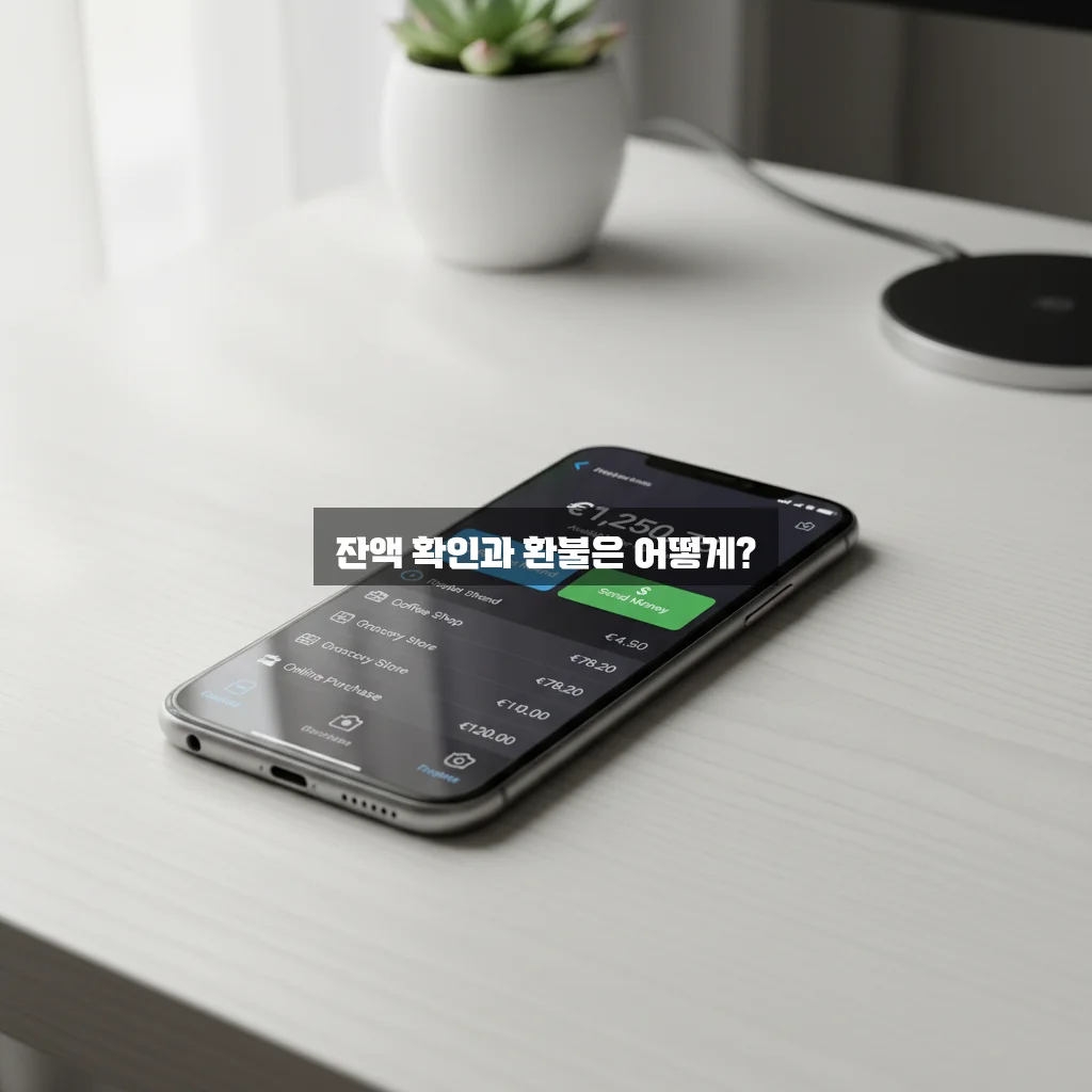 티머니 잔액 조회 및 환불 방법 관련 이미지 1