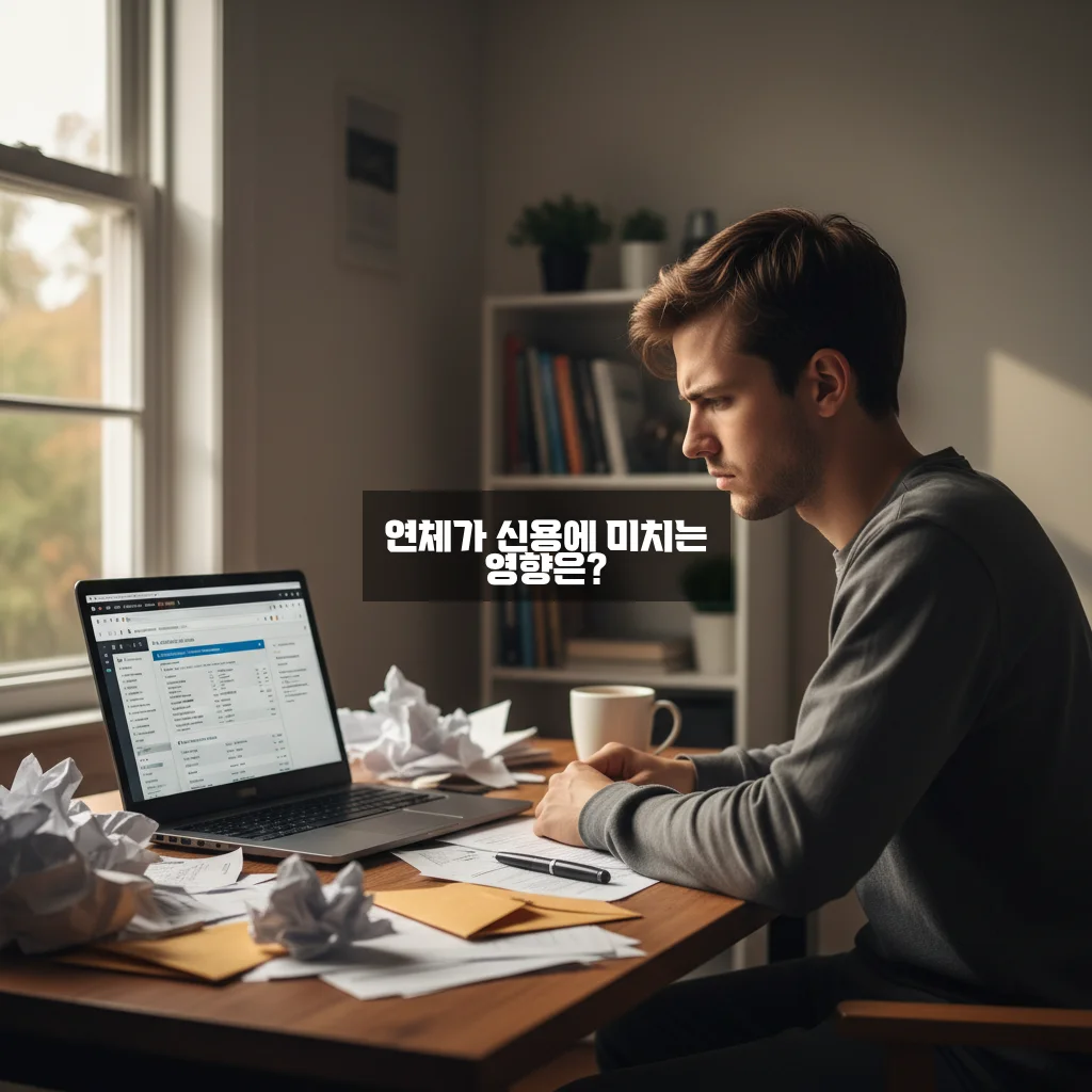학자금 대출 연체 신용점수 영향 및 해결 관련 이미지 2